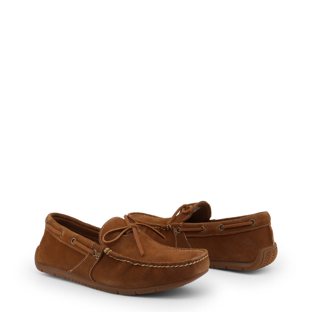TIMBERLAND LEMANS brown suede Loafers