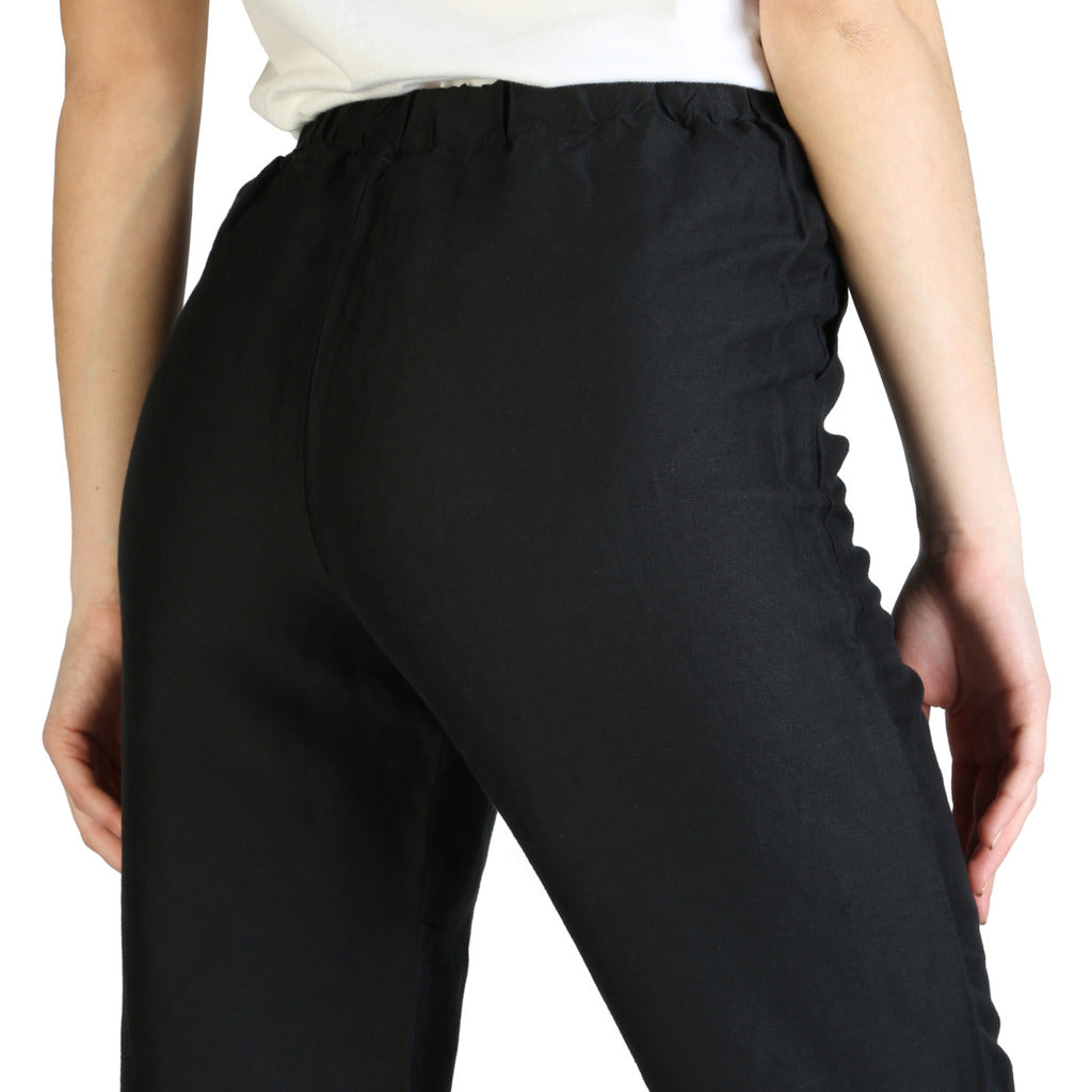 ARMANI EXCHANGE black linen Pants