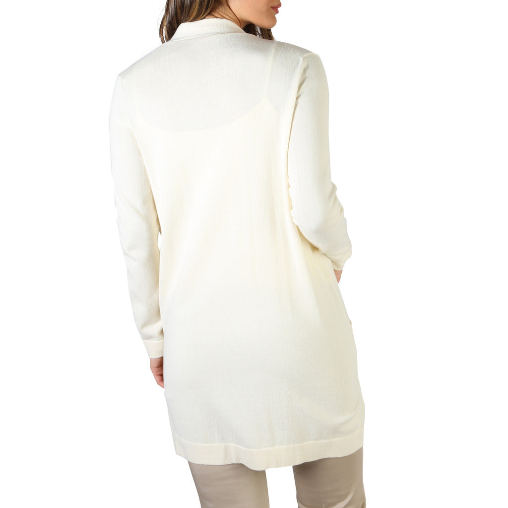 FONTANA 2.0 white cotton Cardigan