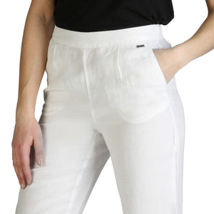 ARMANI EXCHANGE white linen Pants