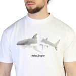 Load image into Gallery viewer, PALM ANGELS white cotton T-Shirt
