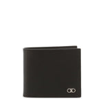 Load image into Gallery viewer, SALVATORE FERRAGAMO black leather Wallet
