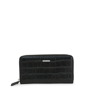 EMPORIO ARMANI black leather Wallet