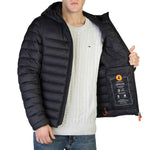 Load image into Gallery viewer, SAVE THE DUCK ROMAN black nylon Down Jacket
