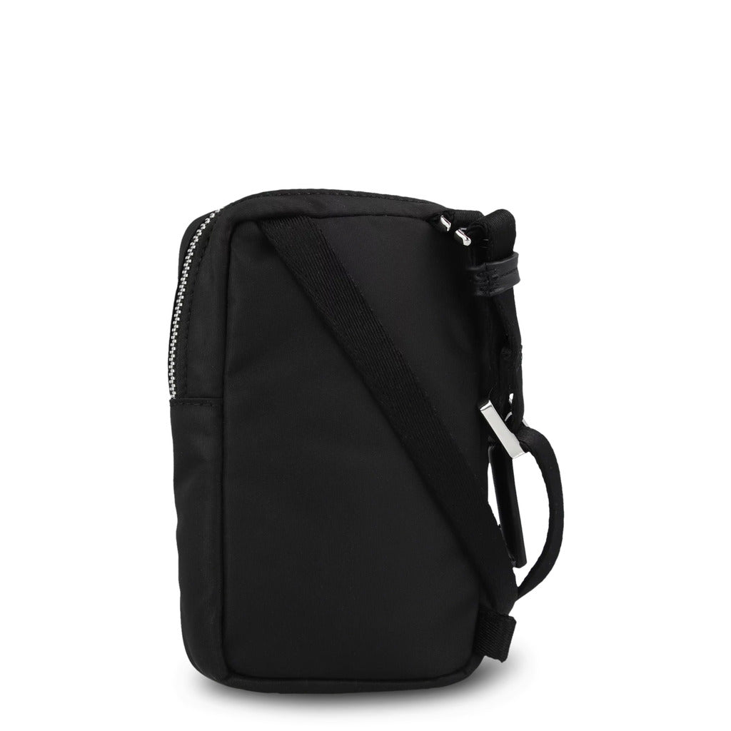 Calvin Klein Black Polyester Shoulder Men's Bag