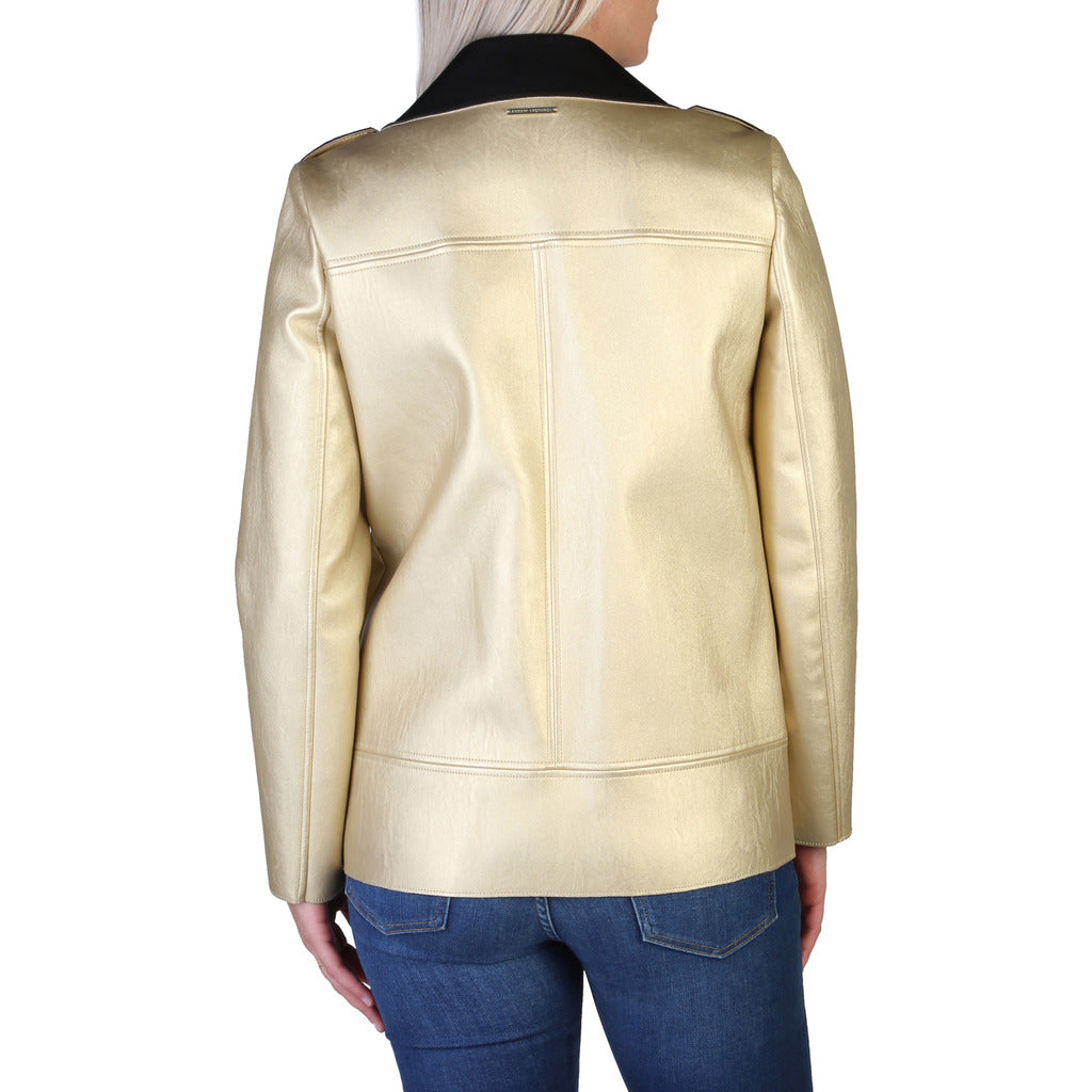 ARMANI EXCHANGE gold polyester Jacket