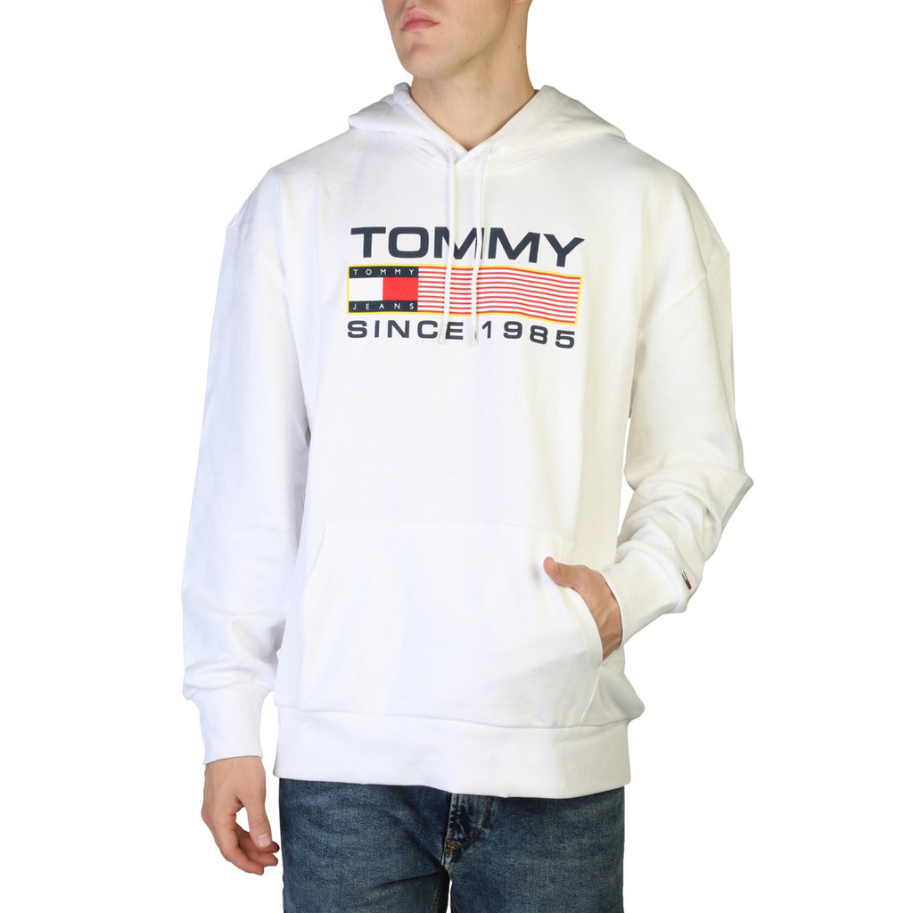 TOMMY HILFIGER white cotton Sweatshirt