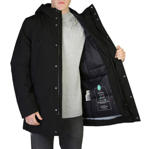 SAVE THE DUCK YOTAM black polyester Outerwear Jacket