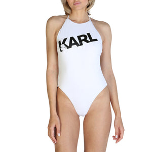 KARL LAGERFELD white nylon Swimsuit