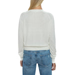 Load image into Gallery viewer, PEPE JEANS MARTINA white viscose Sweater
